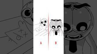 Body Of A 20 Year Old  A vs B (Animation Meme) #shorts