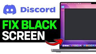 UPDATED 2024! How To Fix Black Screen When Streaming On Discord