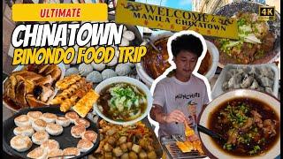 [4K] BINONDO CHINATOWN FOOD CRAWL l Must-Try Street Food & Hidden Gems 2025!