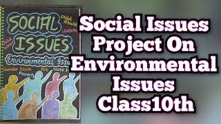 Social Issues Project on Environmental Issues Class10 CBSE @parulcreations