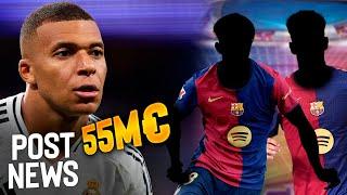 GUERRA MBAPPÉ: 55M€ | Los PRÓXIMOS 2 FICHAJES del BARÇA