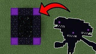 MCPE: NEW Portal to the Wither Storm Dimension?