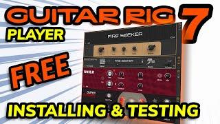 Free Guitar Rig 7 Player - How To Install and Use Guitar Amp Simulator Plugin