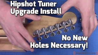 Hipshot Tuner Upgrade Kit Installation