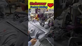 Underwear Factory Making #underwear #manufacturing #technology #machine #bollywood