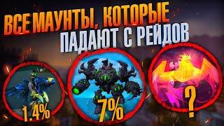 Все маунты которые падают с боссов в World of Warcraft