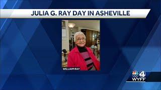 Asheville mayor proclaims Oct. 28 'Julia G. Ray Day'