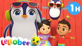 The Penguin Dance Lellobee City Farm - Kids Playhouse Song Mix