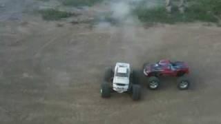 T-Maxx with broken rear driveshaft