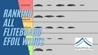 Fliteboard Hydrofoil Wings Tier List. The official Efoil Ranking for Series 3, Summer 2023.