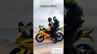 Exclusive with her in bio Batman Biker, part 2️️My Bat moto armor in bio #moto #auto