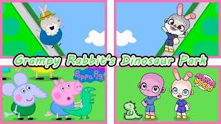 Peppa Pig in Avatar World | Grampy Rabbit's Dinosaur park!