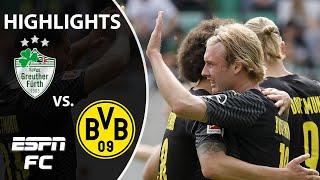 Julian Brandt's double lifts Dortmund over Greuther Furth | Bundesliga Highlights | ESPN FC