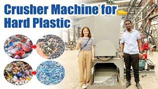 Crusher Machine for Hard Plastic | Advanced Plastic Waste Shredder for Sale