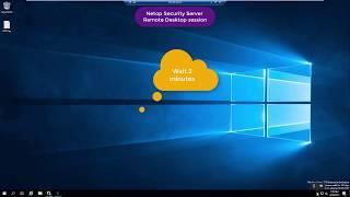 Install Netop Security Server (NSS) instances using Remote Desktop Protocol (RDP)