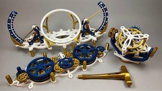 How to build a 3D Printed Triple Axis Tourbillon | Assembly Guide