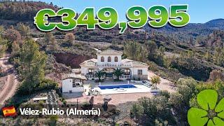 RESERVED! - HOUSE TOUR SPAIN | Villa in Velez-Rubio @ €349,995