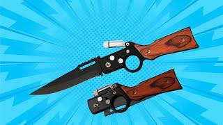 Unboxing the VESON-LON AK 47 Gun Folding Pocket Knife #VESONLOn