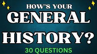 Can You Answer These 40 History Questions? World History Quiz Trivia | #history #quiz #trivia