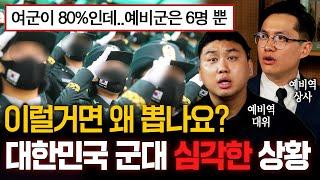 "나라는 대체 누가 지키냐구요" 젊은 남자들 다 떠난 대한민국 군대 심각한 상황 ㄷㄷ