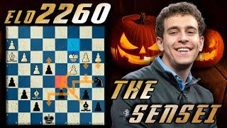 Toughest Game Yet!! Danya Is Sweating?!! | Halloween Gambit | The Sensei Speedrun | GM Naroditsky