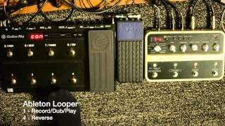 Ableton Looper + Guitar rig kontrol 3