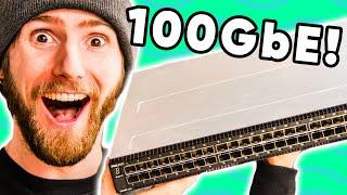 A $15,000 Network Switch?? - HOLY $H!T - 100GbE Networking