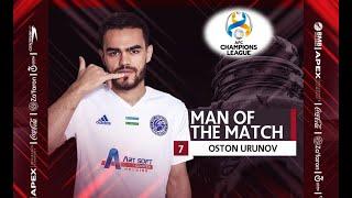 Oston Urunov skills - Goals, Assists and Key passes