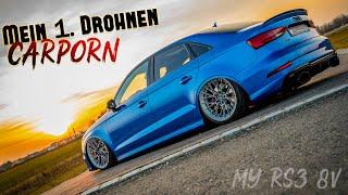 - 1. DJI Drohnen Carporn Versuch.. I my RS3 8V I Geballert Performance -