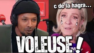 Waly Dia ATOMISE Marine Le Pen et le RN !