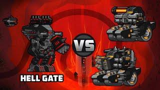 Playing as Hell Gate! | VS Bigboy & Madboy | Supermechs