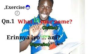 Review of basic words || Okwejukanya lesson 15.