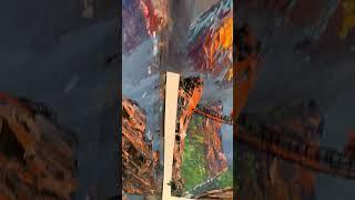 Release a beautiful painting/amazing art work - Van Gogh art studio #shorts #art