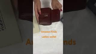 Amazon finds-ladies wallet #youtubeshorts #amazonfinds #ladieswallet #amazon #ashortaday #travel