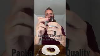 Packaging and Quality of the Vanilla Extract