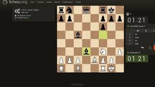 Can I Win Against Level 7 Stockfish Bot? #chess #chessgame #bot #lichess