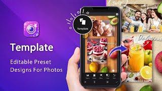 Useful photo collage templates in YouCam Perfect App  #Shorts