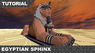 Minecraft Egyptian Sphinx Tutorial & Download part 1