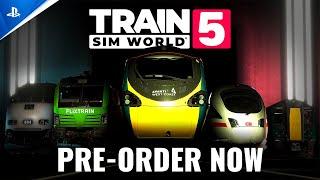 Train Sim World 5: Deluxe Edition - Announce Trailer | PS5 & PS4 Games