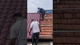 Roofing sheet fitting | #shorts