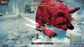 Vindictus | BSword Delia | Hard+M Red Tyrant Solo [1:54]