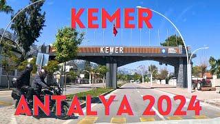 Exploring the Turkish Riviera: Antalya Kemer 4K Walking Tour