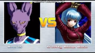 Mugen: Beerus vs Cruelty Blood Rose