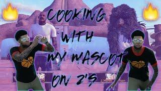 NBA 2K16 MyPARK | Cooking on 2's w/ My Mascot