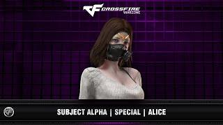 CFWZ : Subject Alpha | Special | Alice