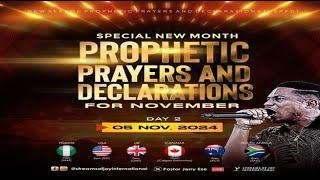 SPECIAL NEW MONTH PROPHETIC  PRAYERS AND DECLARATIONS [GRAND FINALE] || NSPPD || 5TH NOVEMBER 2024