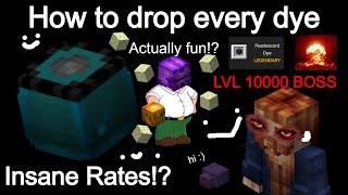 How to Drop Every Dye in Hypixel Skyblock | Episode 2: Pearlescent Dye