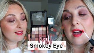 Smokey Eye tutorial | Nyx Warm Neutrals Ultimate Palette