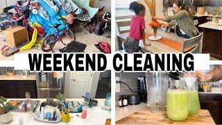 Quick DEEP Cleaning | Agua de Pepino | Garage Clean out | Decorate with me 2024