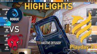 DEAPEK?! Rogue vs TT9 - HIGHLIGHTS - Playday 2 - EUL 2022 Stage 3 - R6 Esport